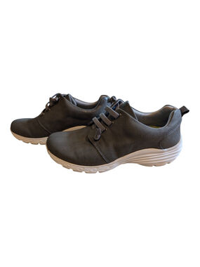 Align Velocity Gray Shoes Size 8W Comfort Elastic Laces Slip On